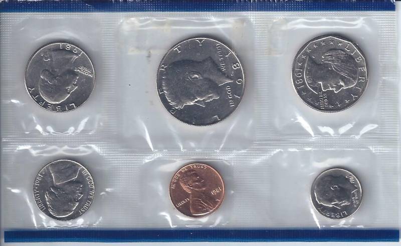 lot 1414 image: 1981 Uncirculated Proof Set