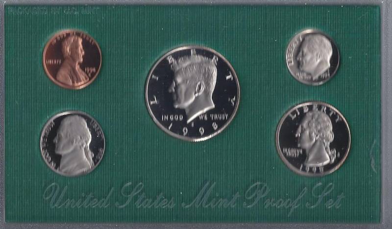 lot 1377 image: 1998 Proof Set