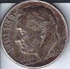 lot 1431 image: 1962 Silver Roosevelt Dime