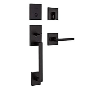 lot 3273 image: Kwikset Blk Sc Handleset 818SCEXHFL 514 SMT CP