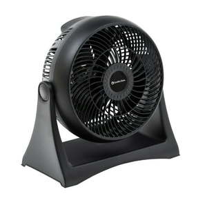 lot 3286 image: Comfort Zone 8 3-Speed High Velocity Turbo Fan Black
