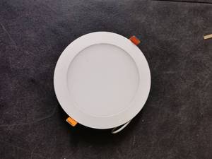 lot 3303 image: Cooper Lighting 274194 6 in. LED Direct Mount Round Retrofit Kit White