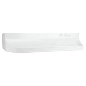 lot 7937 image: Broan-NuTone RL6300 Series 30 in. Under Cabinet Range Hood with Light in White