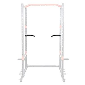 lot 1535 image: Sunny Health &amp Fitness Dip Bar Attachment for Power Racks and Cages - Sf-XFA002