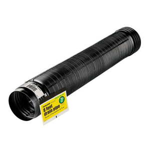 lot 3258 image: Flex-Drain 4 x 8 Perforated Drainage Pipe