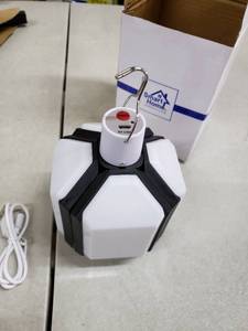 lot 5147 image: Super Bright LED Rechargeable Folding Lantern with Hook