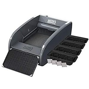 lot 2191 image: Natures Miracle Multi-Cat Self-Cleaning Litter Box (B07HBG2VYK)