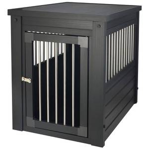 lot 2207 image: ECOFLEX� Dog Crate End Table - Espresso Medium