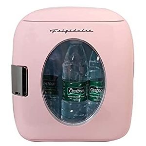 lot 3322 image: Frigidaire - Retro 12-Can Beverage Cooler - Pink