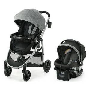 lot 3327 image: Graco Mode Pramette Travel System Ellington- Retail$329.99