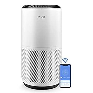 lot 3344 image: LEVOIT Air Purifiers for Home Large Room, Smart WiFi and PM2.5 Monitor H13 True HEPA Filter Removes Up to 99.97% of Particles, Pet Allergies, Smoke, Dust, Auto Mode, Alexa Control, White (B08R794ZMX)