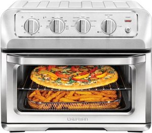 lot 5122 image: Chefman - Toast-Air 6-Slice Convection Toaster Oven  Air Fryer - Silver