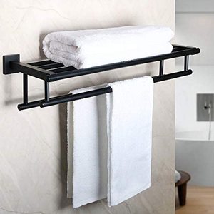 lot 1538 image: Alise Towel Rack Black
