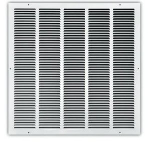 lot 7867 image: Handura Steel Return Air Grille 24in x 24in White