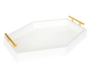 lot 7938 image: White Serving Tray