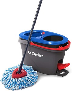 lot 7966 image: O-Ceader Easywring Rinseclean Microfiber Mop System