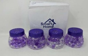 lot 5135 image: Gel Bead Air Freshers Set of 4 - Lavender