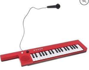 lot 3315 image: PYLEPortable Piano Keyboard And Microphone