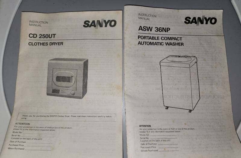 sanyo asw 36np