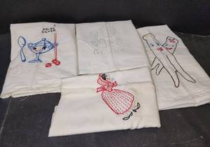 lot 117 image: Handmade T-Towels