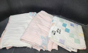 lot 146 image: (3) Baby Blankets