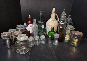 lot 164 image: Glass Bottles