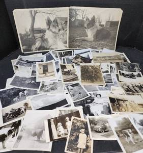 lot 221 image: Vintage Black and White Photos