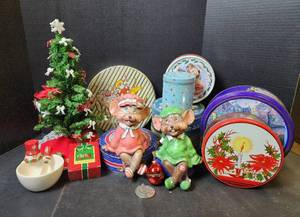lot 268 image: Vintage Christmas Decor
