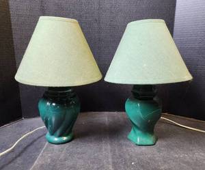 lot 270 image: (2) Lamps (untested)