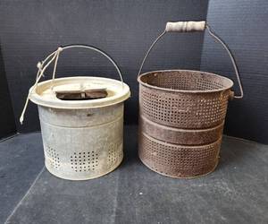 lot 273 image: (2) Minnow Bucket Inserts