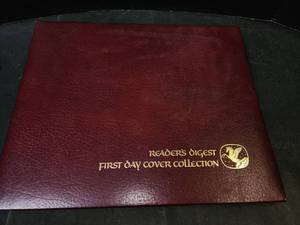 lot 280 image: Readers Digest First Day Cover Collection (Collection of Authentic United States Postage Stamps with Certificate of Authenticity