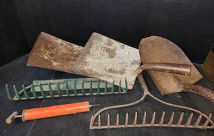 lot 305 image: Rake and Shovel Heads
