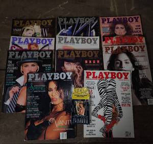 lot 431 image: 1988 Playboy Magazines