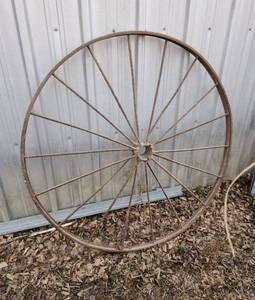 lot 503 image: 54 Steel Wheel