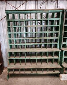 lot 510 image: Cubby Hole Shelf 56x22x75