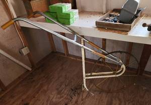 lot 22 image: Golden Harvest Garden Cultivator (located in shed)