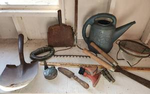 lot 24 image: YardGarden Tools (located in shed)