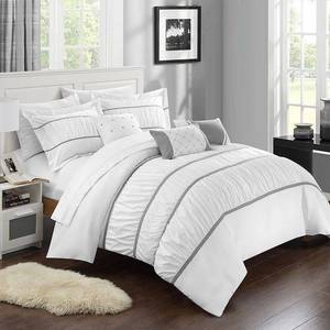 lot 52466 image: Chic Home Cheryl 10-Pc King Comforter Set Bedding