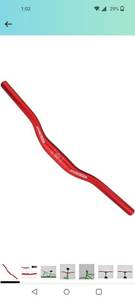 lot 52472 image: UPANBIKE 31.8mm Bike Handlebar Bicycle Short Kids Handlebar �31.8mm440mm520mm Riser Bar for Foldable Bicycle,Commuter Bike,Fixie Bike