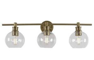 lot 52476 image: 3 Light vanity light