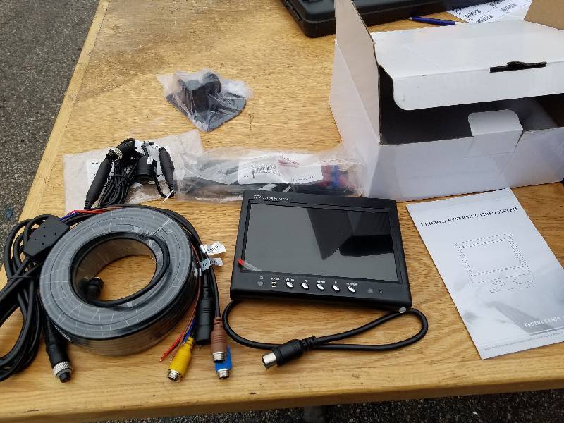 lot 13-B image: Reverse Camera Back Up Kit (Flush Mount)