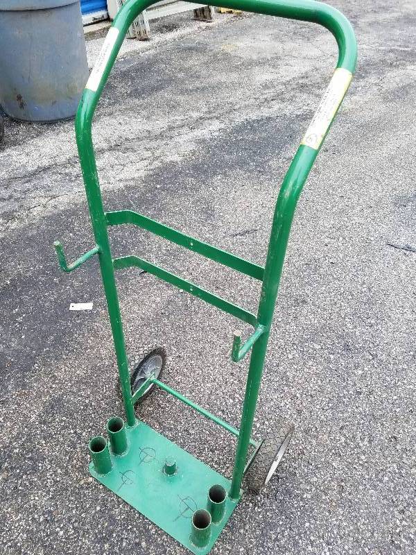 lot 69 image: Jackhammer Dolly w Bit Holders