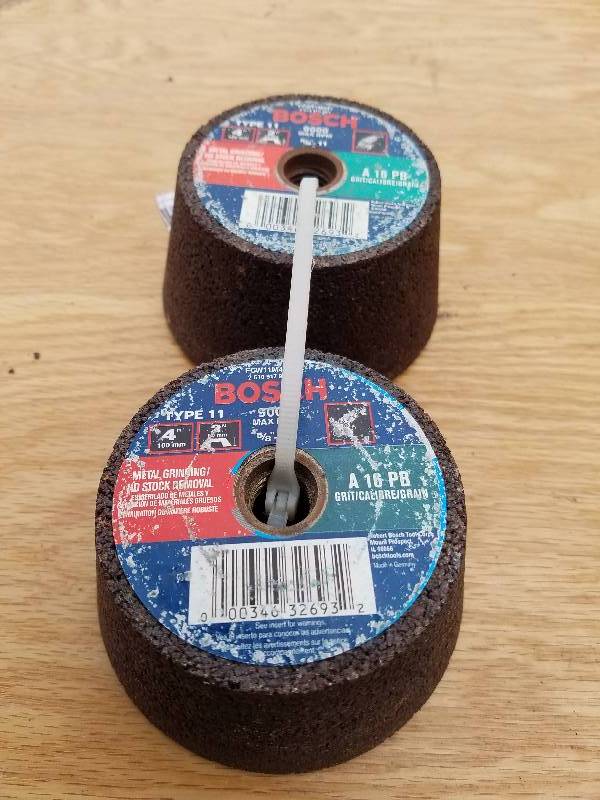lot 87 image: Bosch 4 Grinding Wheels (2)