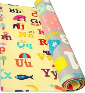 lot 100304 image: Retail $124.99 Baby Care Play Mat - Playful Collection - Play Mat for Infants �� Non-Toxic Baby Mat