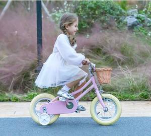 lot 100326 image: Retail $139.00 Petimini Girls Bike with Basket for 2-12 Years Old Kids, 12 14 16 18 20 Inch with Bell