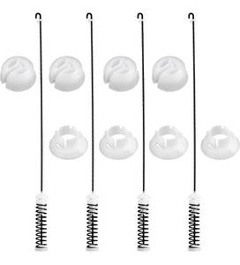 lot 100365 image: Updated W10780045 Washer Suspension Rod Kit by Funmit - Compatible with Whirlpool