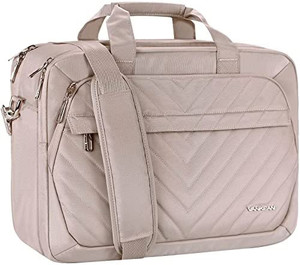 lot 100375 image: VANKEAN Laptop Briefcase for Women, TSA Friendly Expandable 17.3 Inch Laptop Bag.