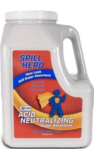 lot 100378 image: XSORB Acid Neutralizing Absorbent Bottle 6 qt.