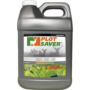 lot 100380 image: Retail $136.00 Plotsaver Liquid Repellent, 2.5 gal. Concentrate