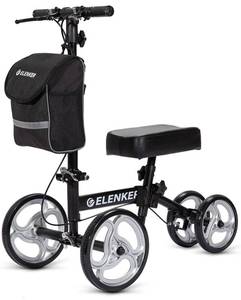 lot 200254 image: Retail $130 ELENKER Steerable Knee Walker